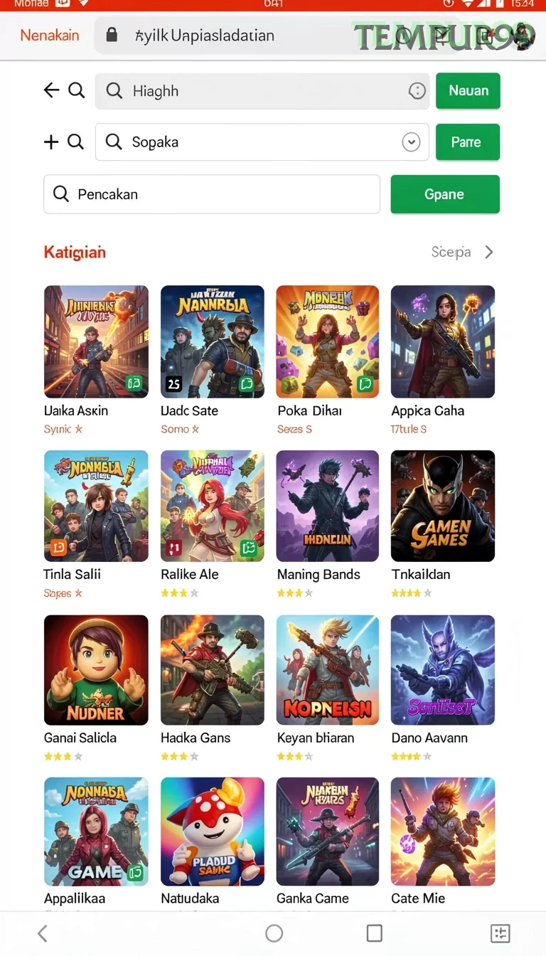 Cuplikan layar L3GAMTOTO — aktivitas
