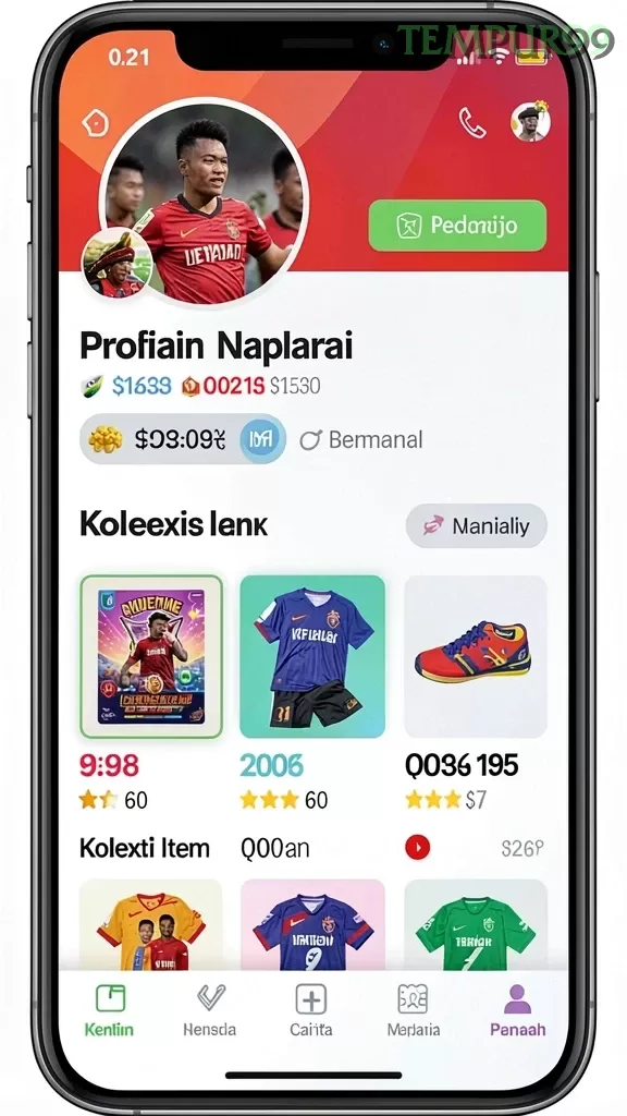 Cuplikan layar INDO126 — aktivitas